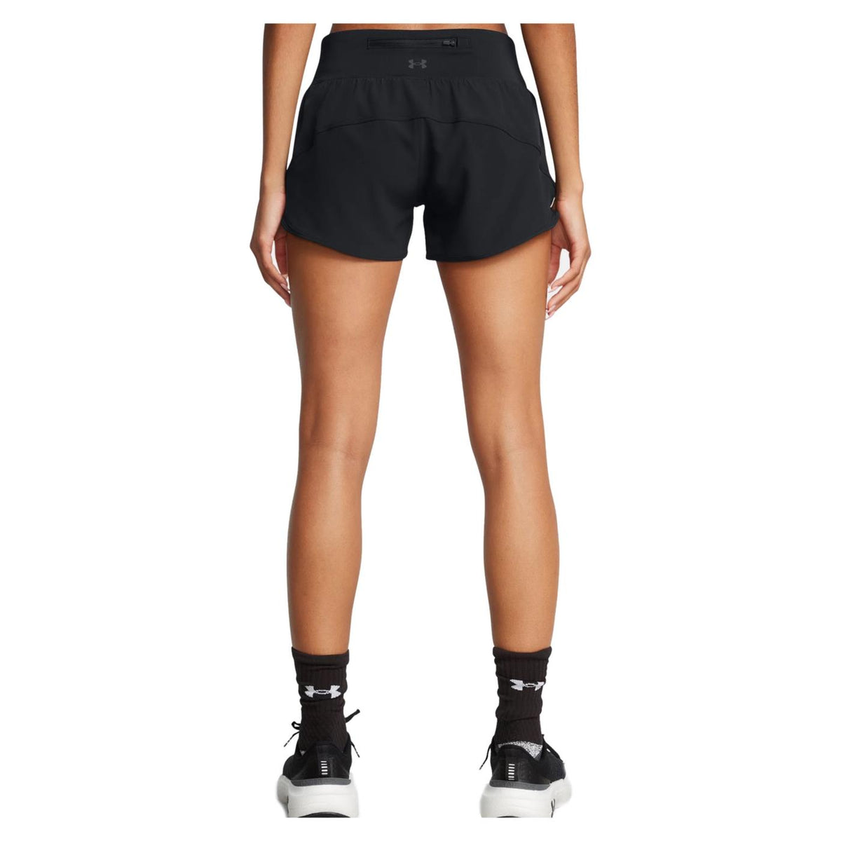 UNDER ARMOUR W LAUNCH PRO 3IN SHORTS - Nero - vista 4
