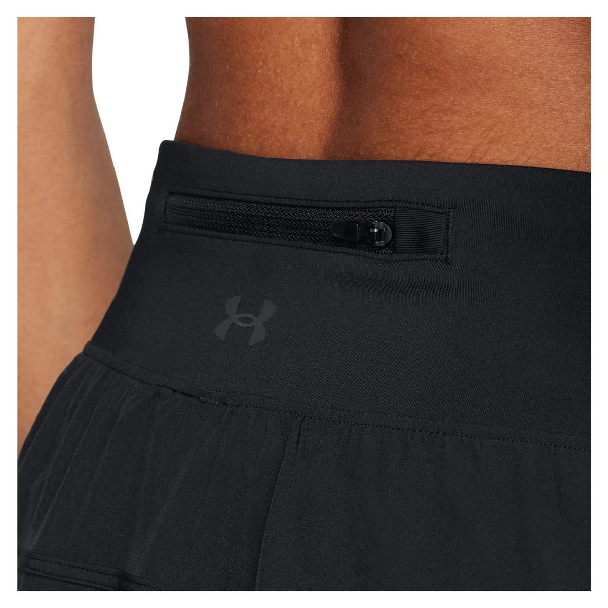 UNDER ARMOUR W LAUNCH PRO 3IN SHORTS - Nero - vista 5