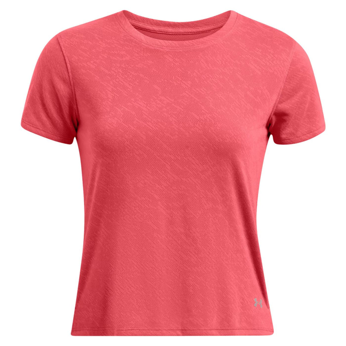 UNDER ARMOUR WOMAN LAUNCH CAMO SS TEE - Corallo - immagine principale