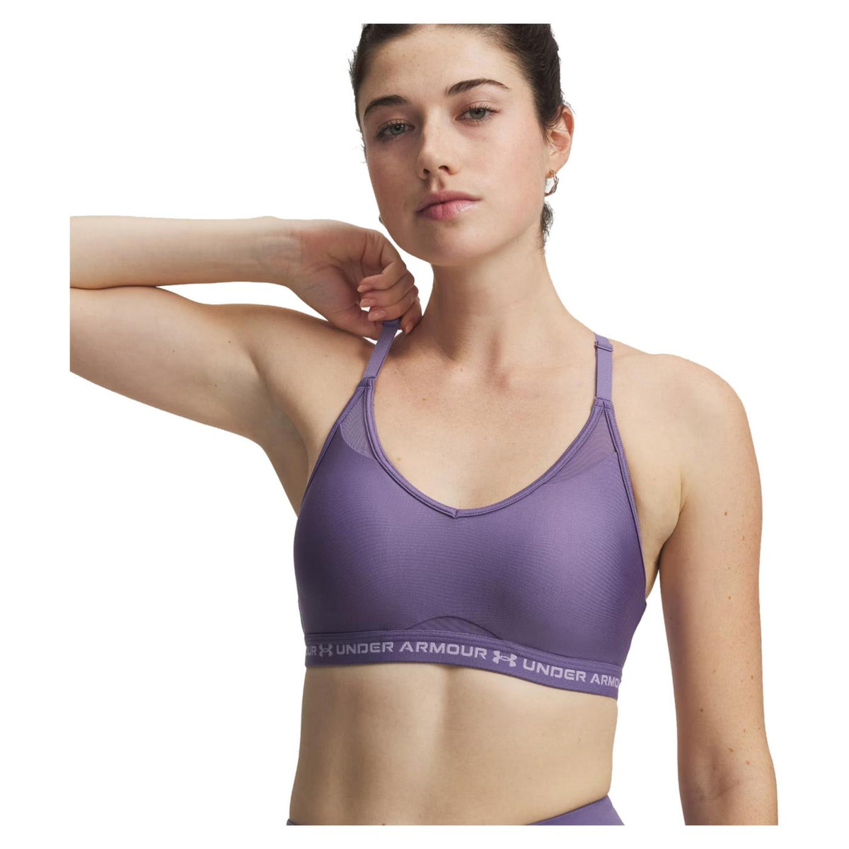 UNDER ARMOUR W CROSSBACK LOW BRA - Viola - immagine principale