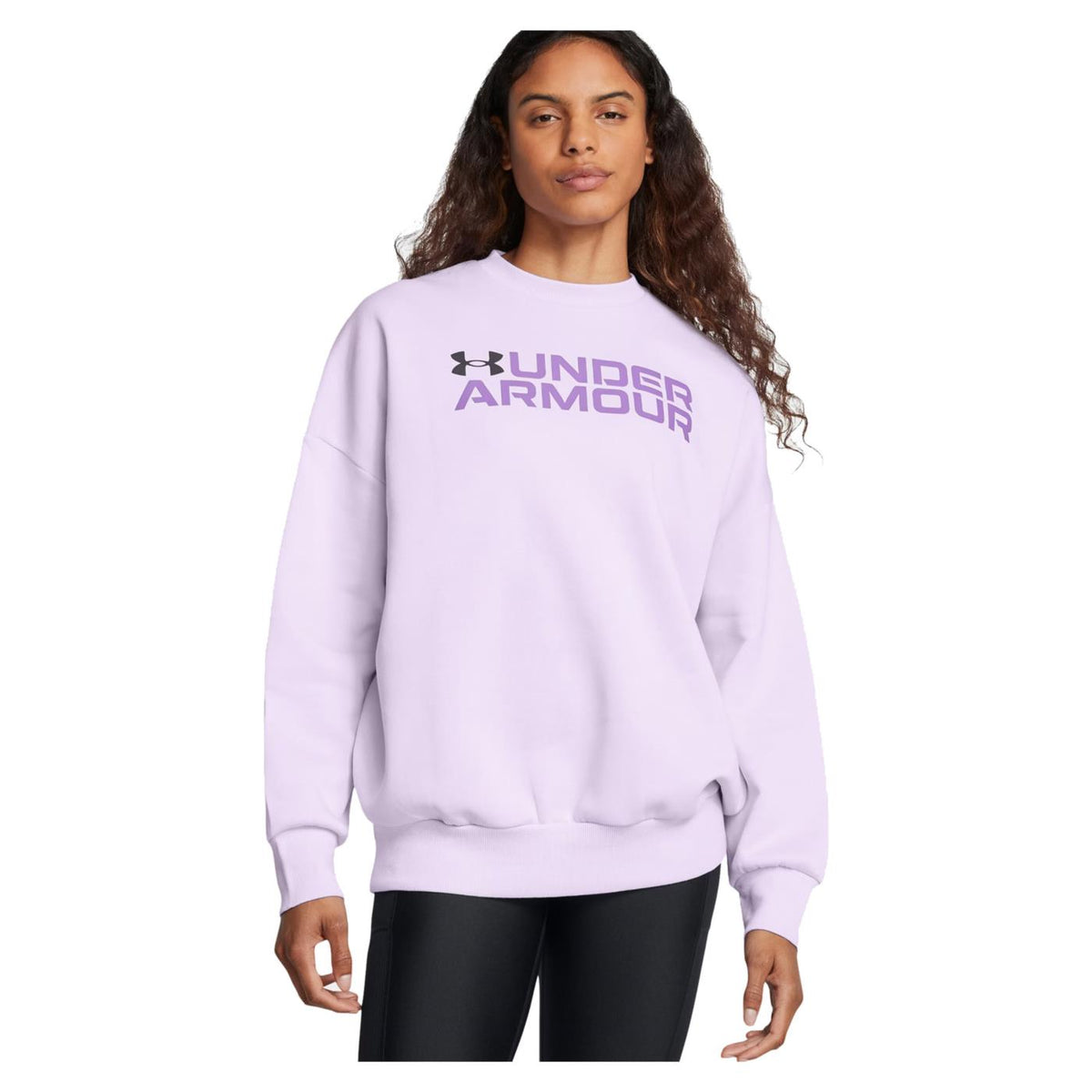 UNDER ARMOR W RIVAL FLEECE CREW