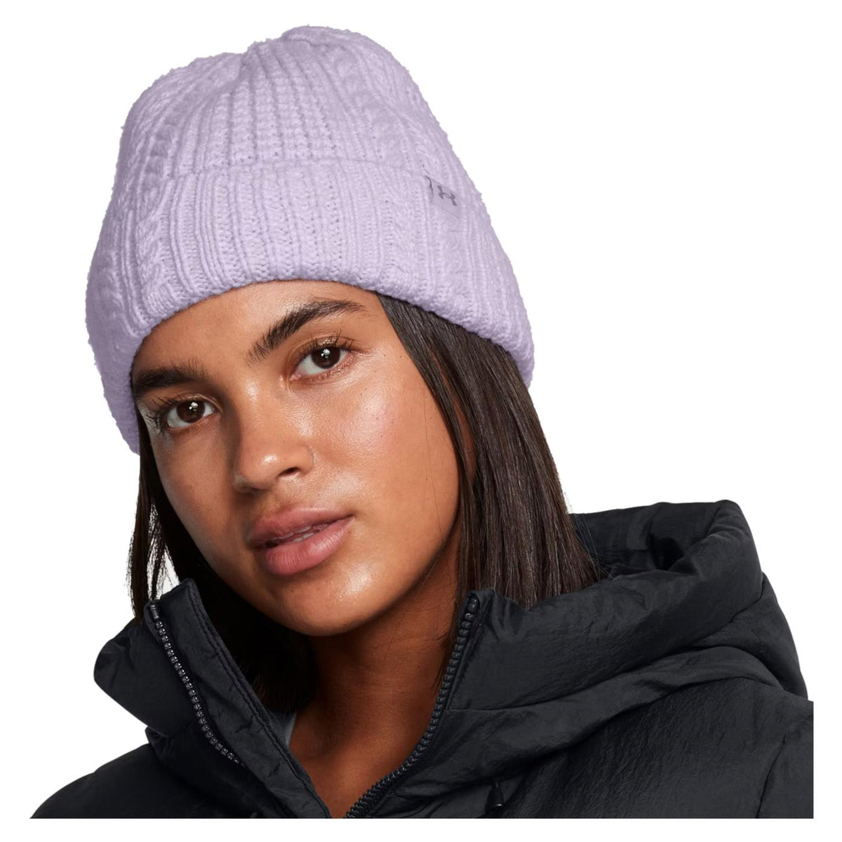 UNDER ARMOUR W HALFTIME CABLE KNIT HAT - seconda immagine