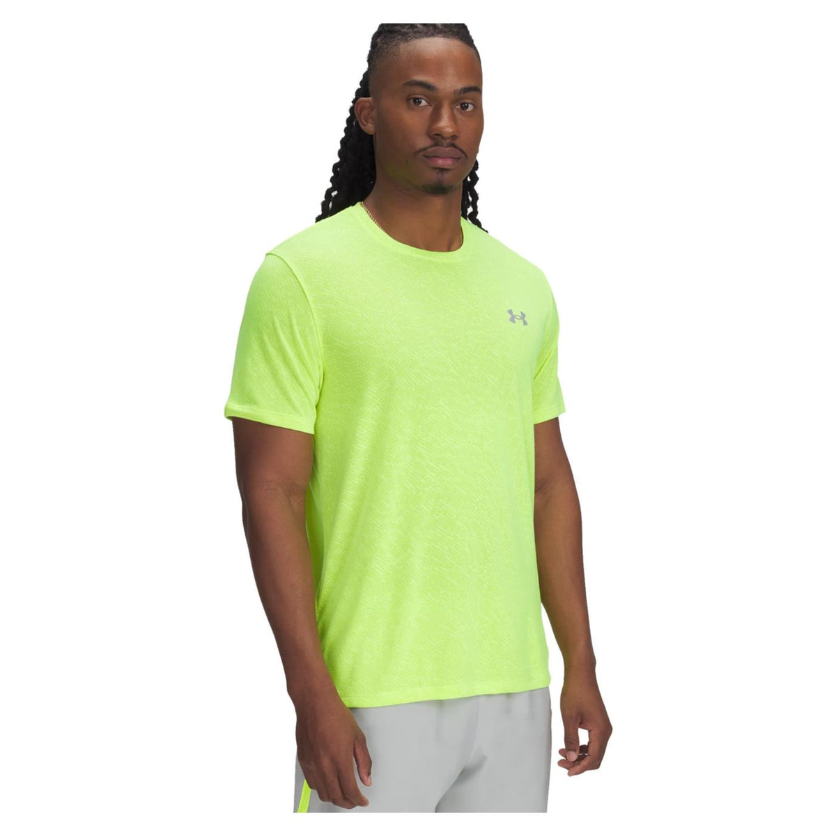UNDER ARMOR LAUNCH CAMO SS TEE