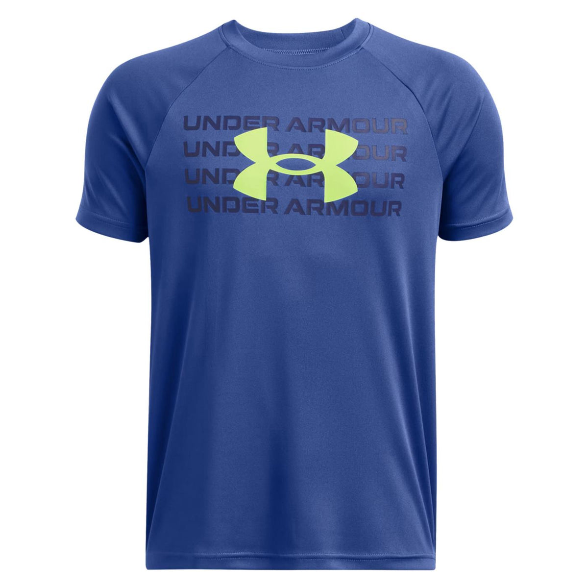 UNDER ARMOR TECH WM LOGO SS TEE JR