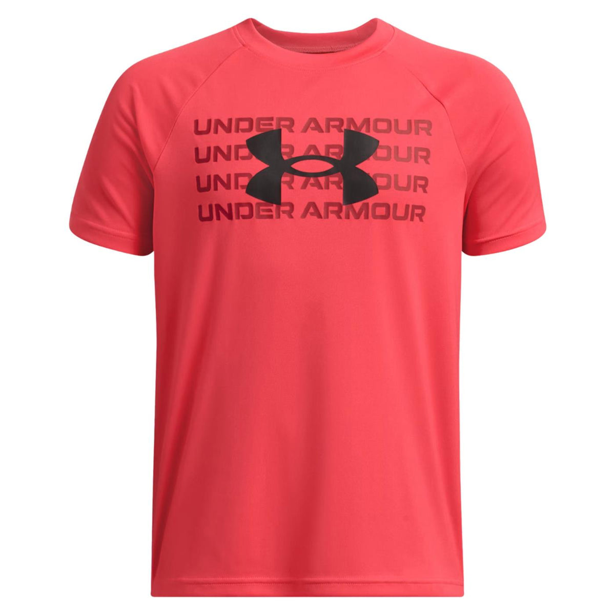 UNDER ARMOR TECH WM LOGO SS TEE JR