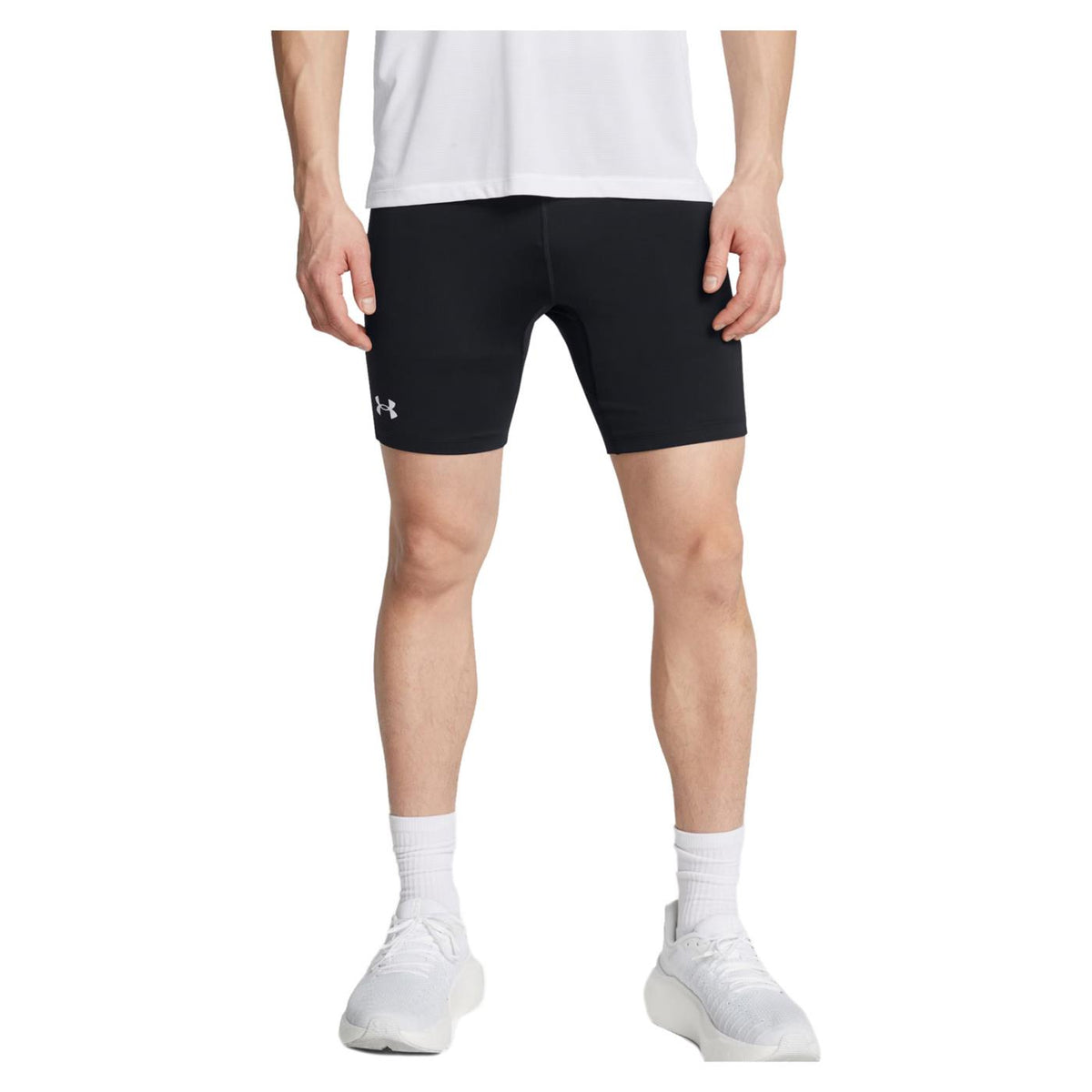 UNDER ARMOUR LAUNCH HALF TIGHTS - Nero - immagine principale