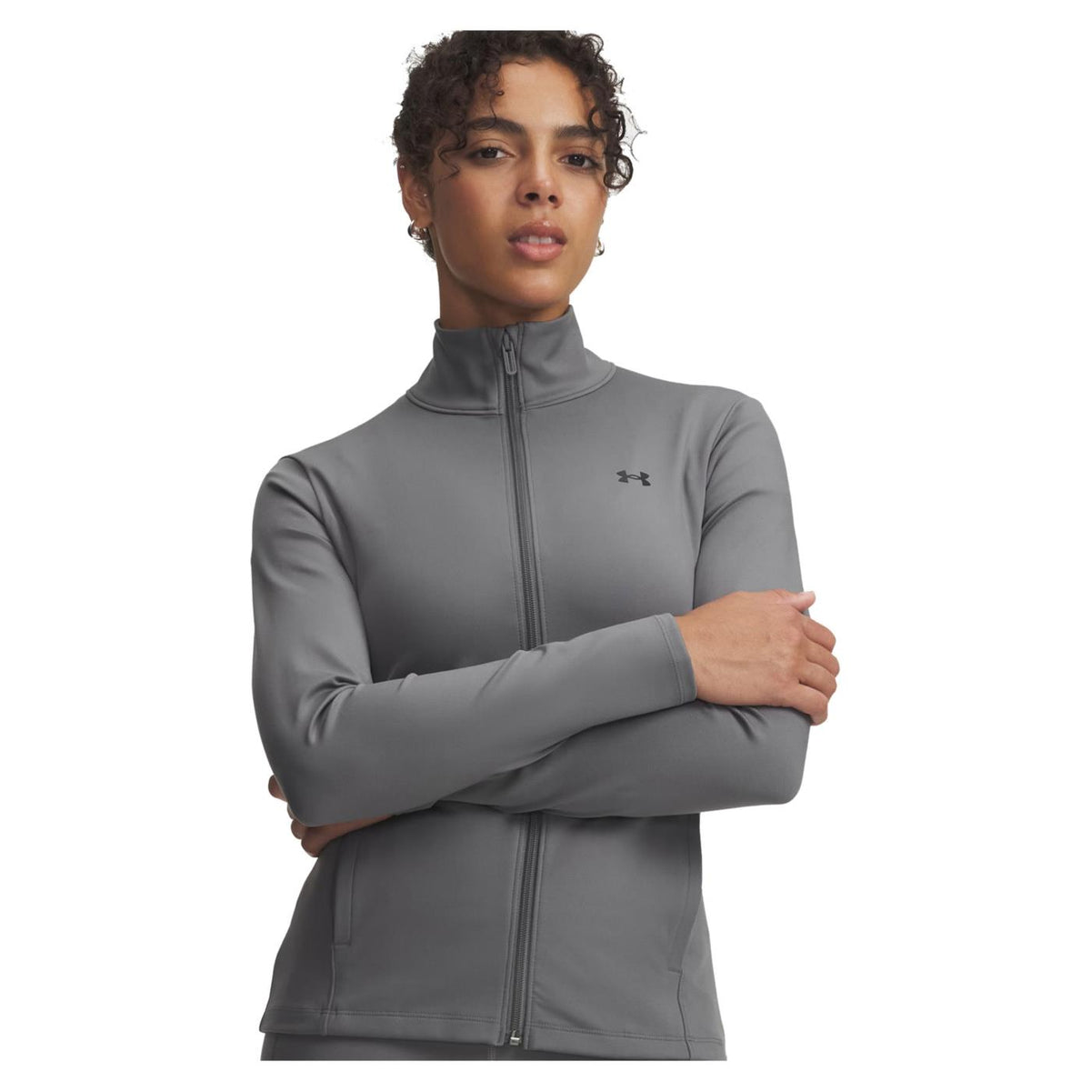 UNDER ARMOUR W MOTION JACKET - Grigio scuro - immagine principale