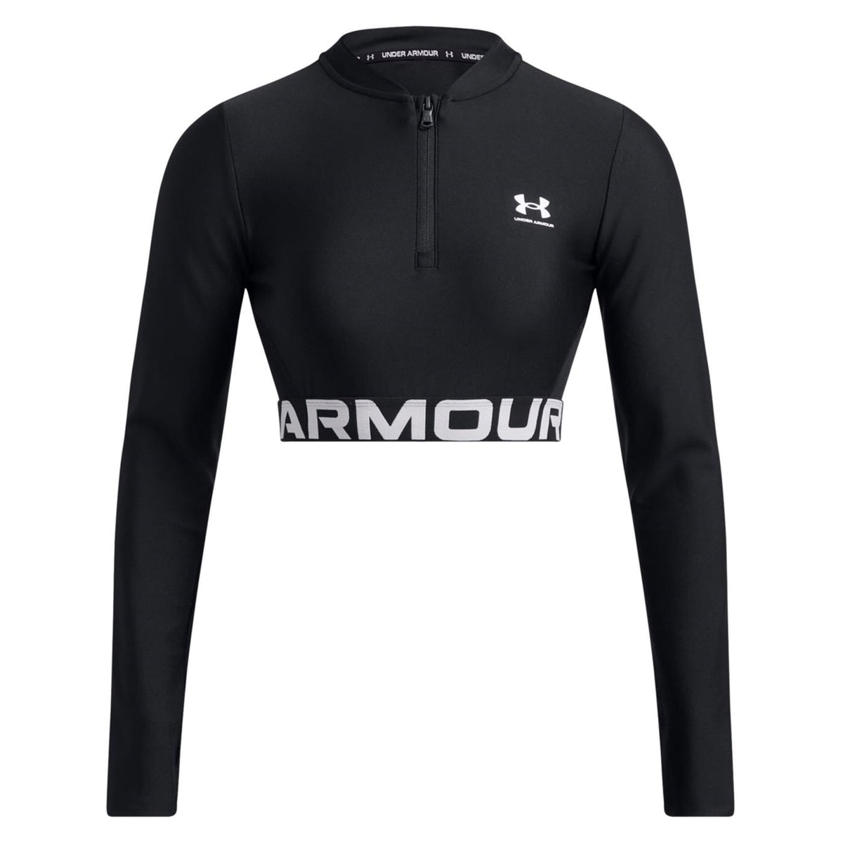 UNDER ARMOUR HEATGEAR RIB HALF ZIP LS