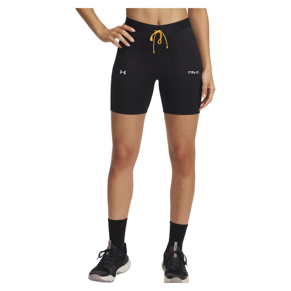 UNDER ARMOR W TRAIL RUN FITTED SHORT