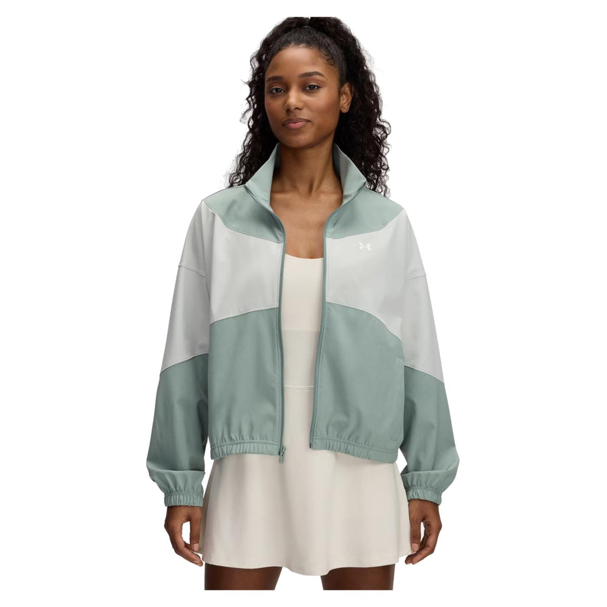 UNDER ARMOR W RIVAL WOVEN JACKET