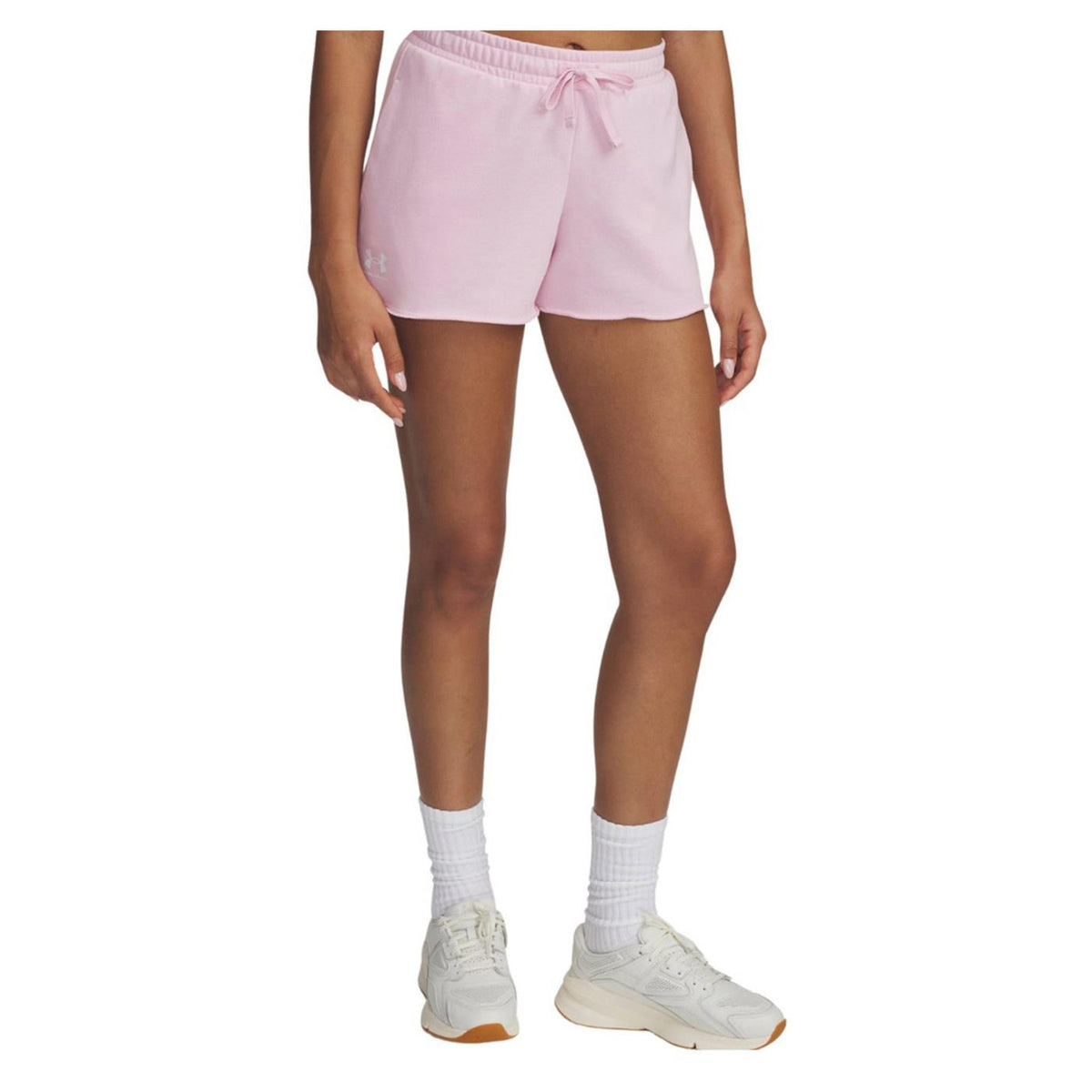 UNDER ARMOR W RIVAL TERRY SHORT