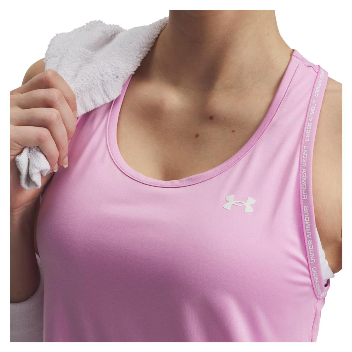 UNDER ARMOUR W TECH KNOCKOUT TANK - Rosa - vista 3