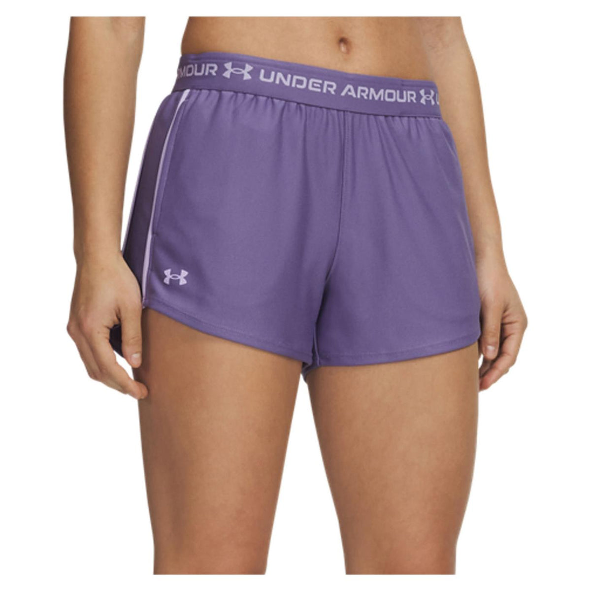 UNDER ARMOUR W TECH PLAY UP SHORTS - Viola - immagine principale
