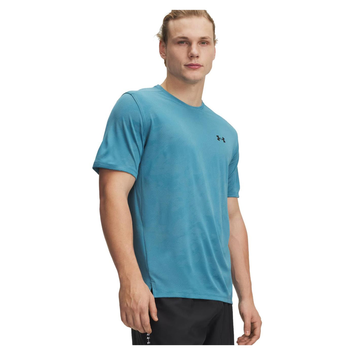 UNDER ARMOUR TECH VENT JACQUARD SS TEE - Turchese - immagine principale