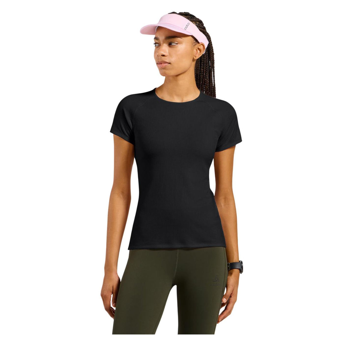 ODLO W ACTIVE LIGHT CREW SS - Nero - immagine principale