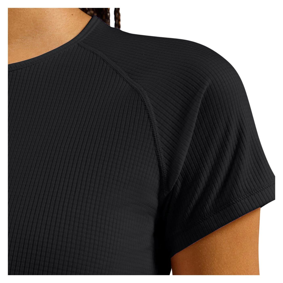 ODLO W ACTIVE LIGHT CREW SS - Nero - vista 2