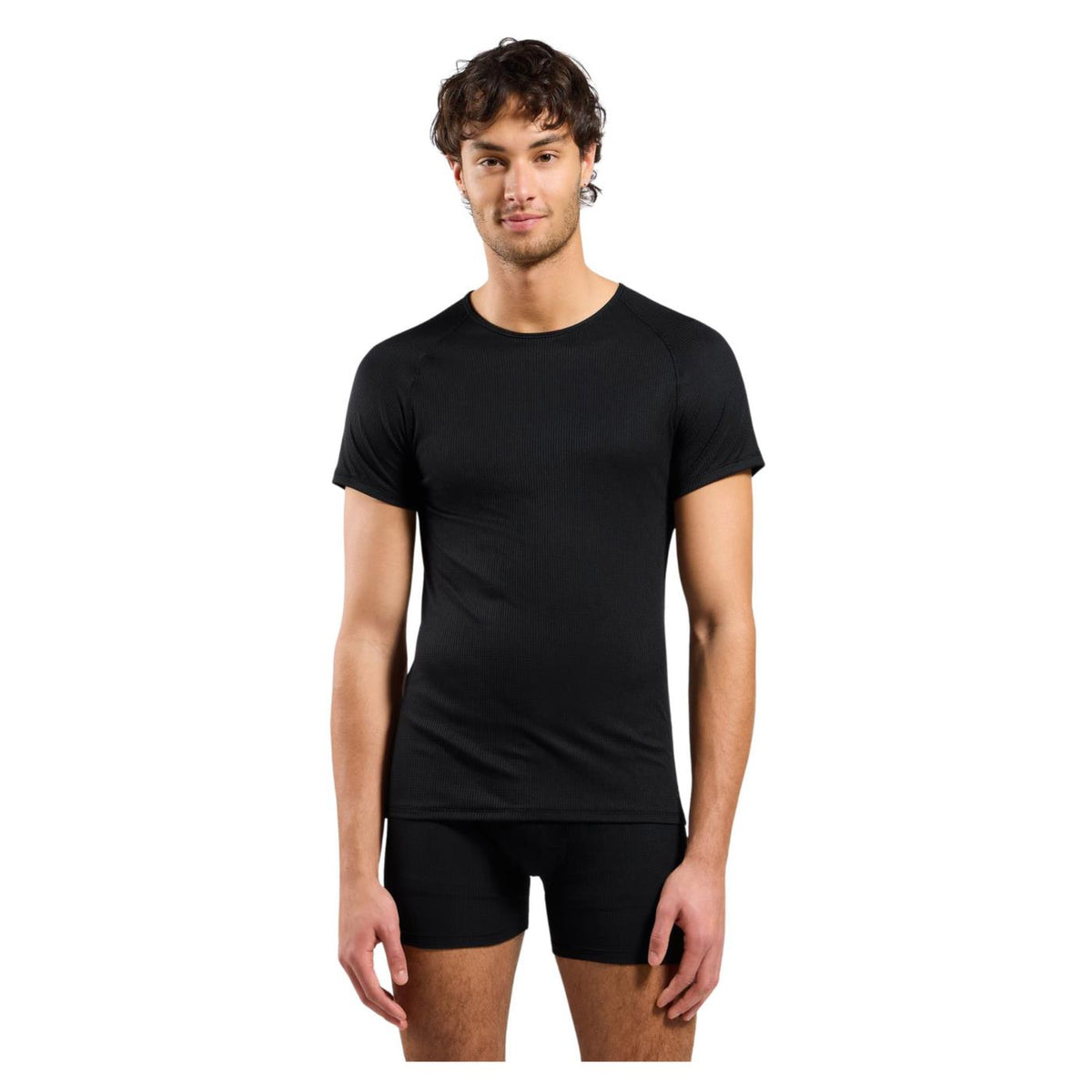 ODLO ACTIVE LIGHT CREW SS TEE - C1-nero - immagine principale