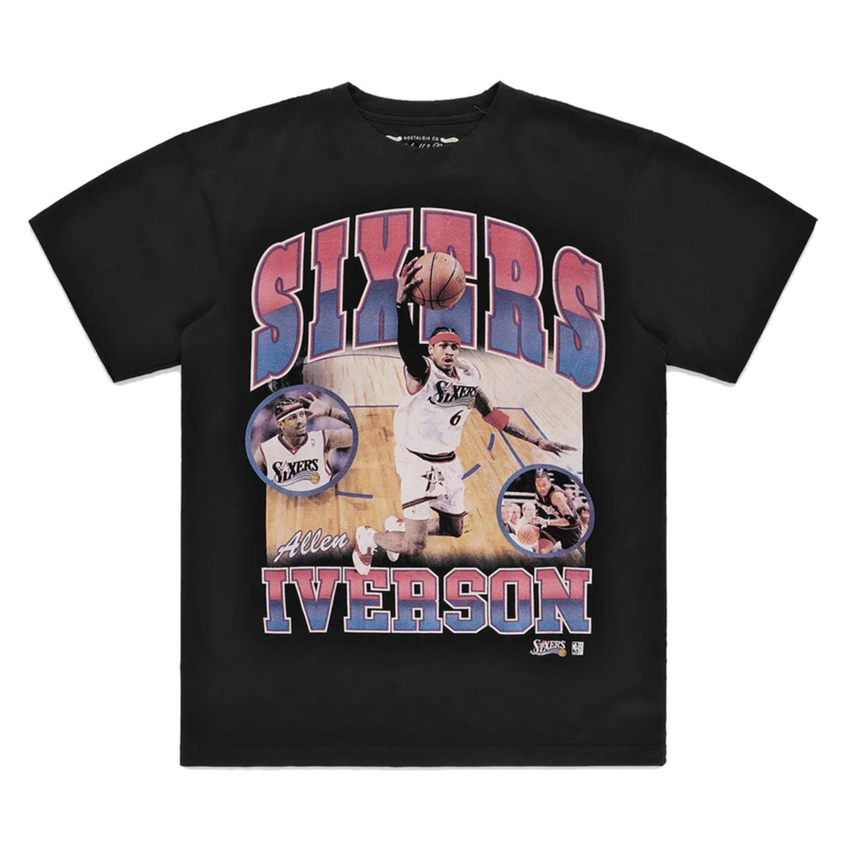 MITCHELL &amp; NESS PLAYER PHOTO TEE 76ERS