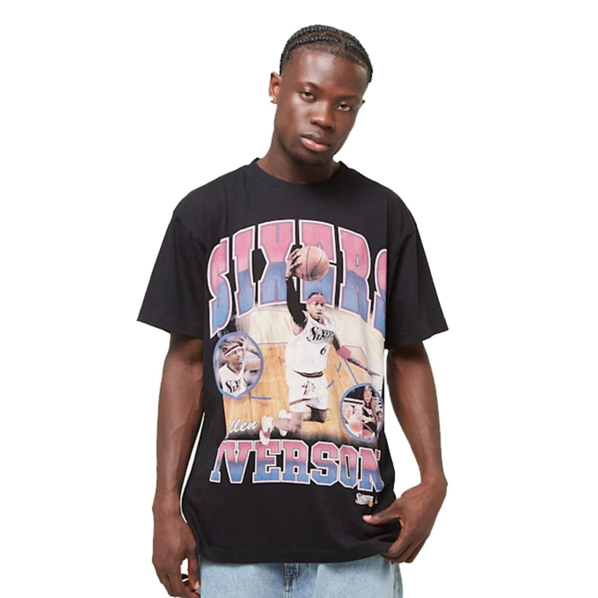 MITCHELL & NESS PLAYER PHOTO TEE 76ERS
