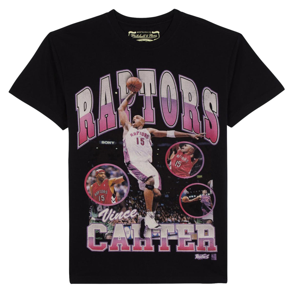 MITCHELL & NESS PLAYER PHOTO TEE RAPTORS