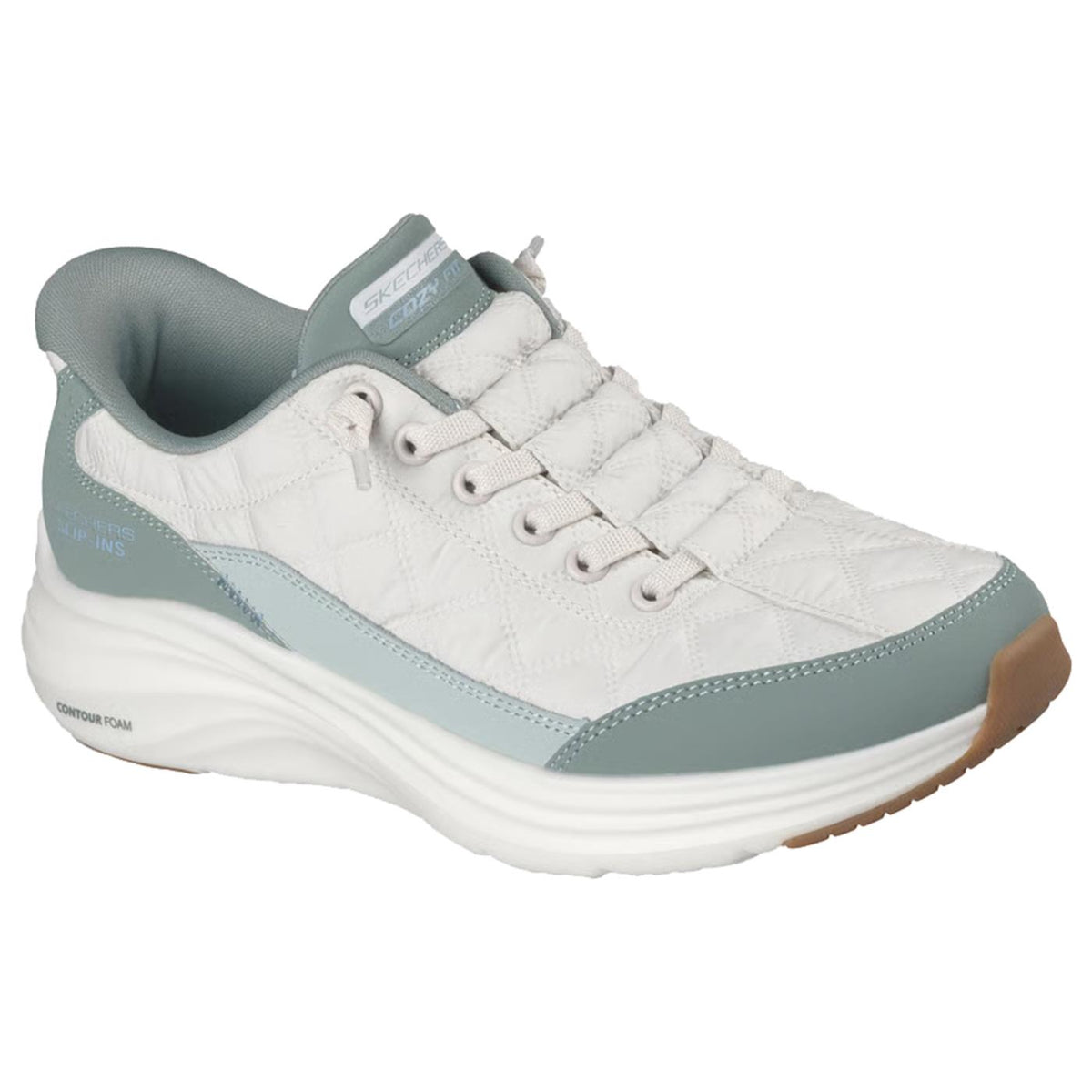 SKECHERS CONTOUR FOAM WOMAN - Verde - vista 3