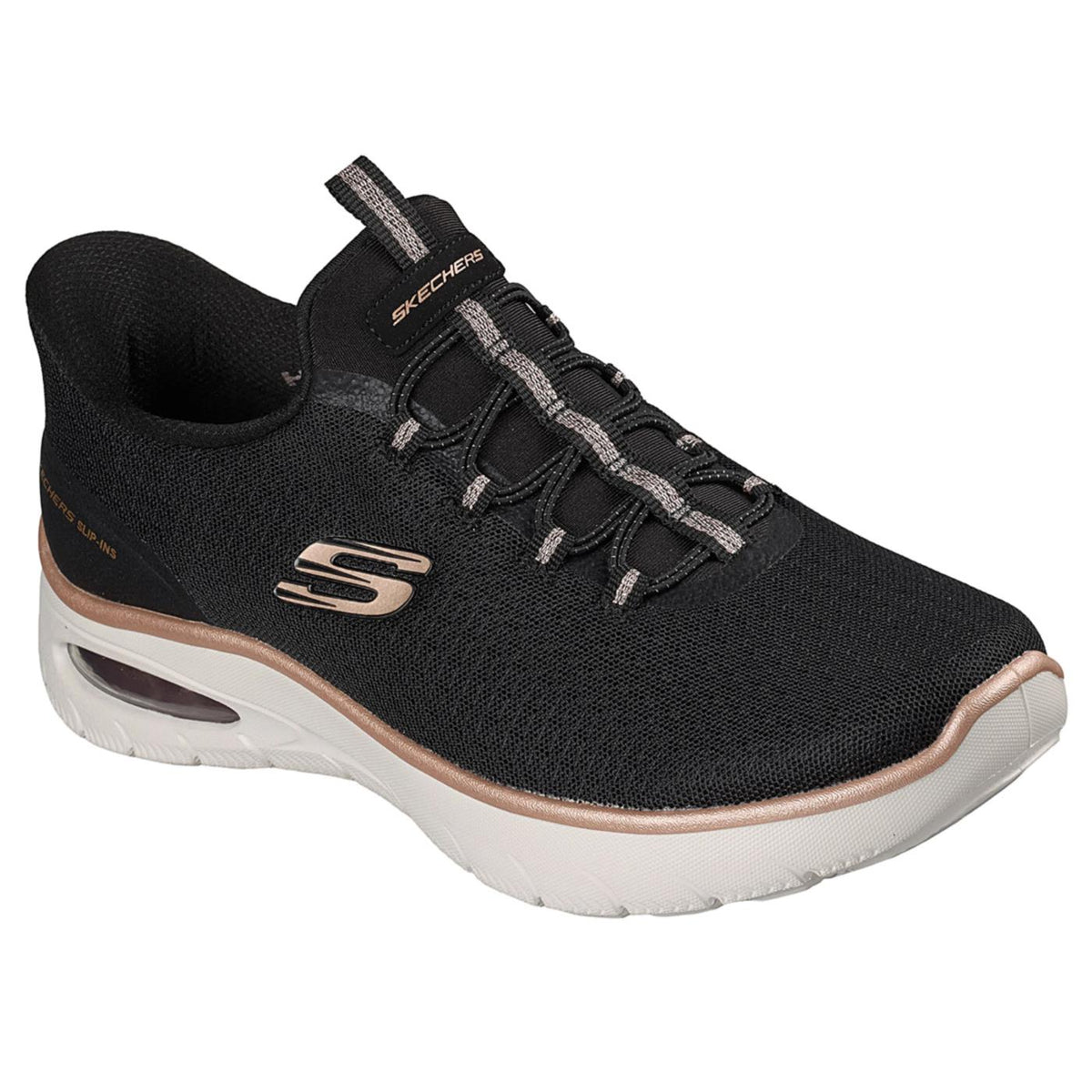 SKECHERS SKECH-AIR SUMMITS WOMAN - Nero - vista 3