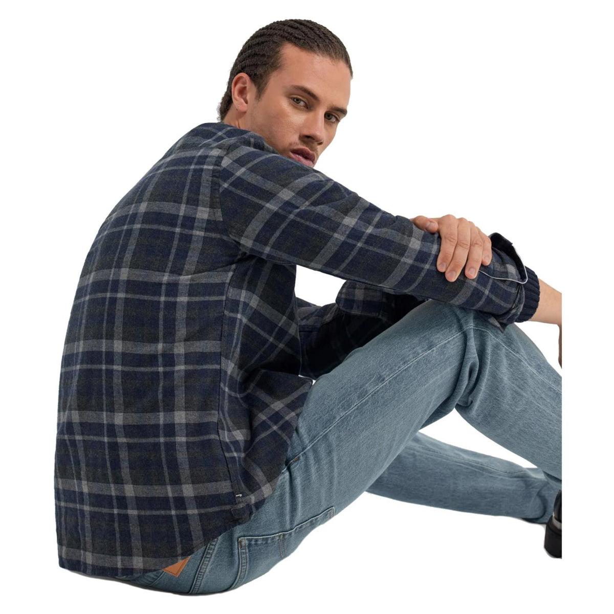 GAS KIN/R FLANNEL CHECK