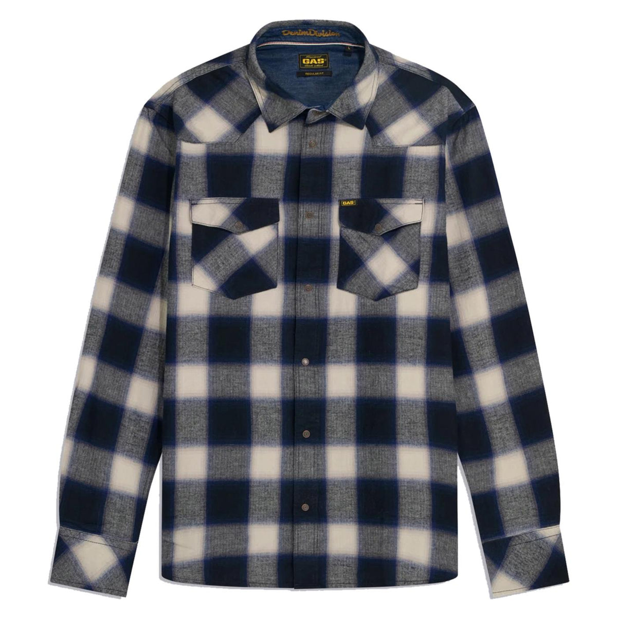 GAS CAMICIA KANT WARM CHECKED - immagine principale