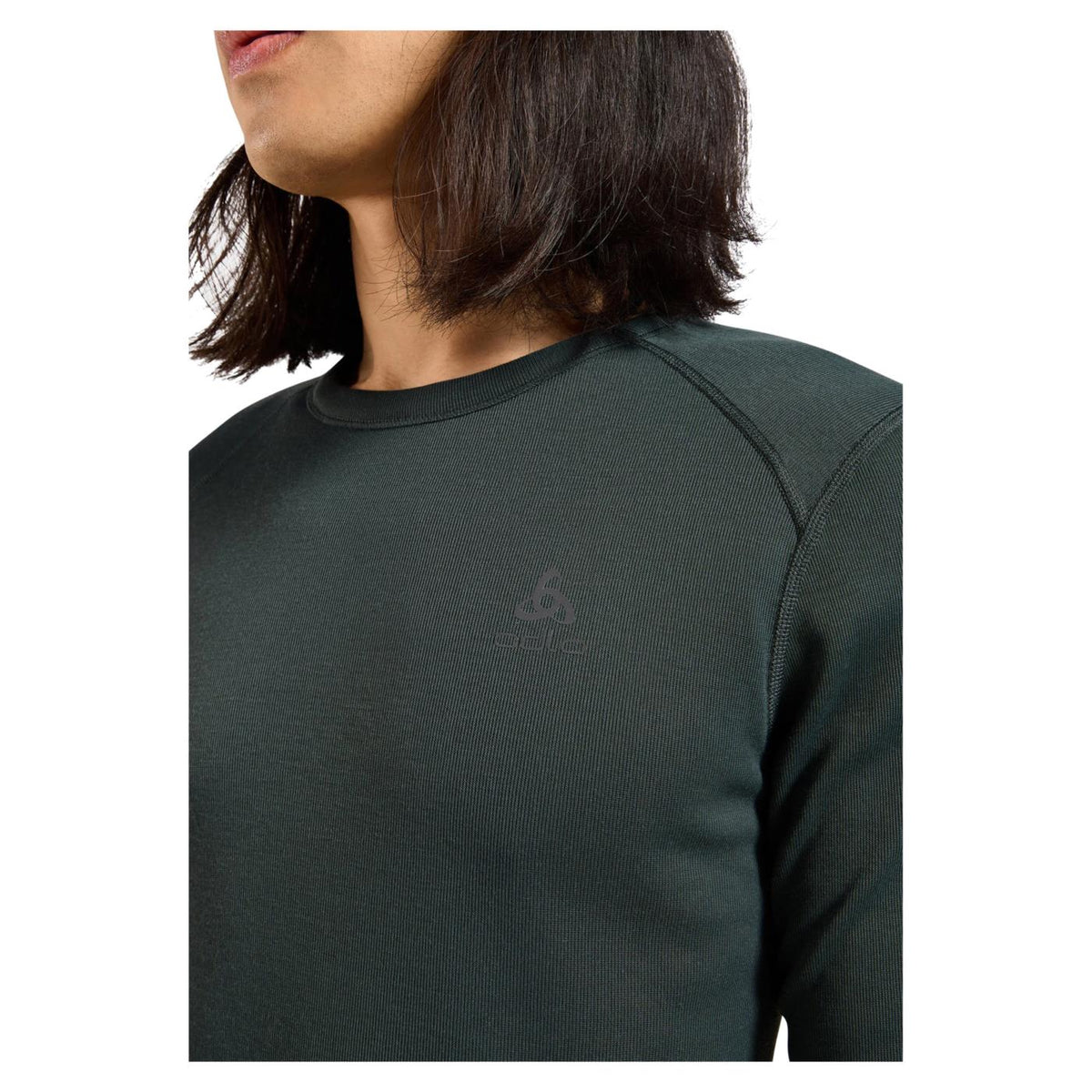 ODLO ACTIVE WARM ECO LS CREW - Grigio scuro - vista 3