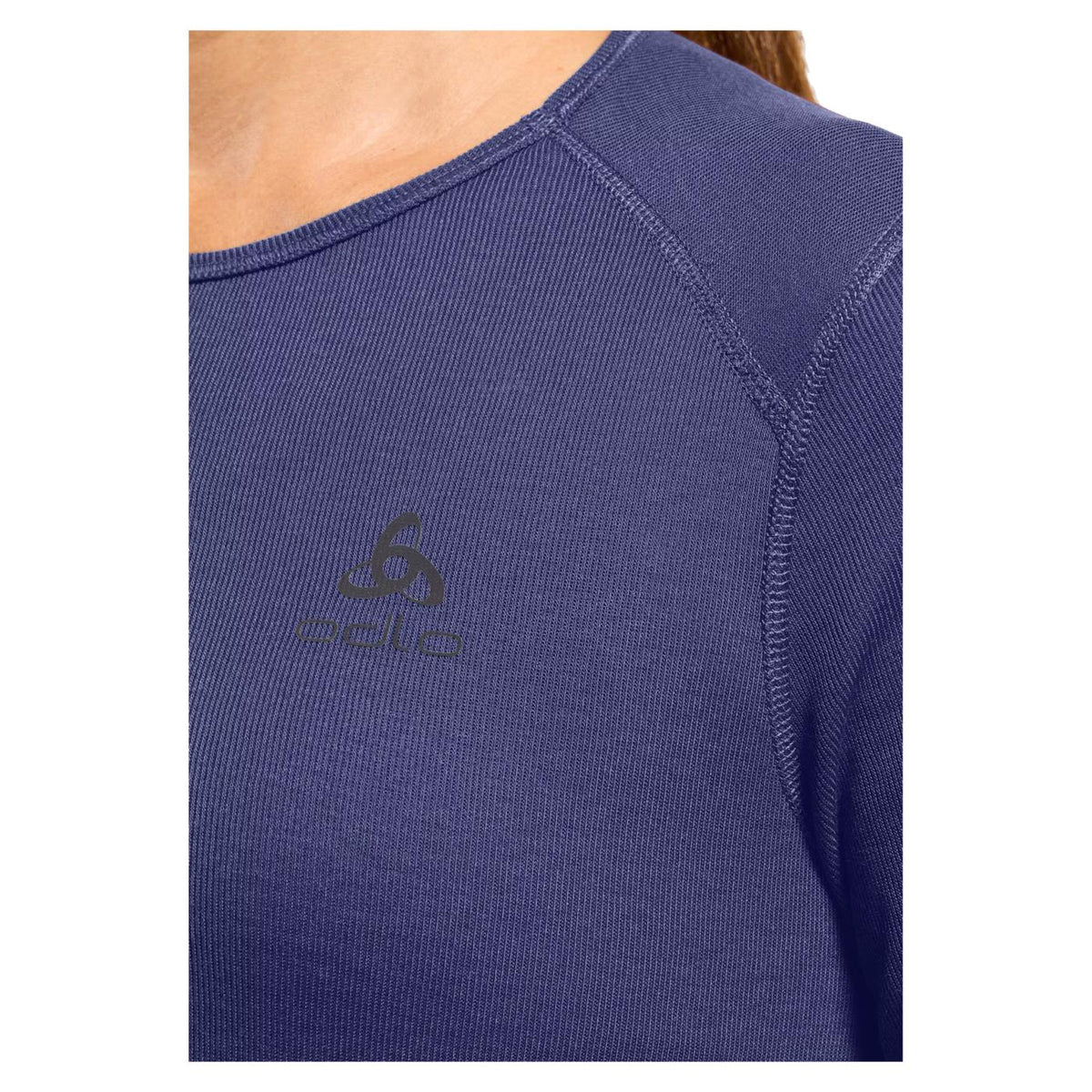 ODLO ACTIVE WARM ECO SS CREW W - Blu - vista 3