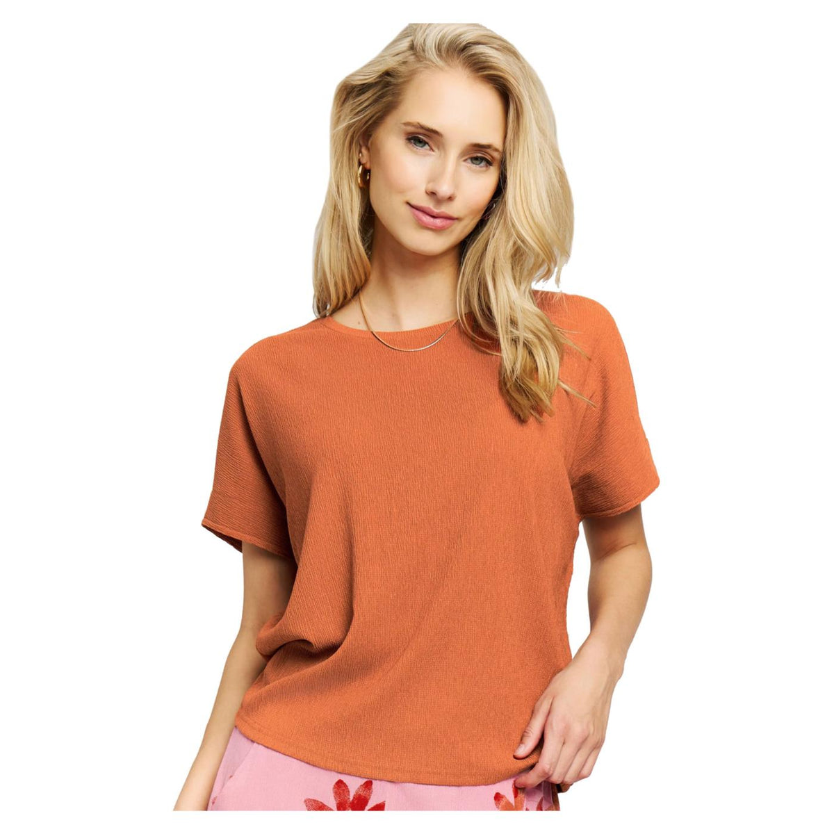 PROTEST LOUAS T-SHIRT - Arancione - immagine principale