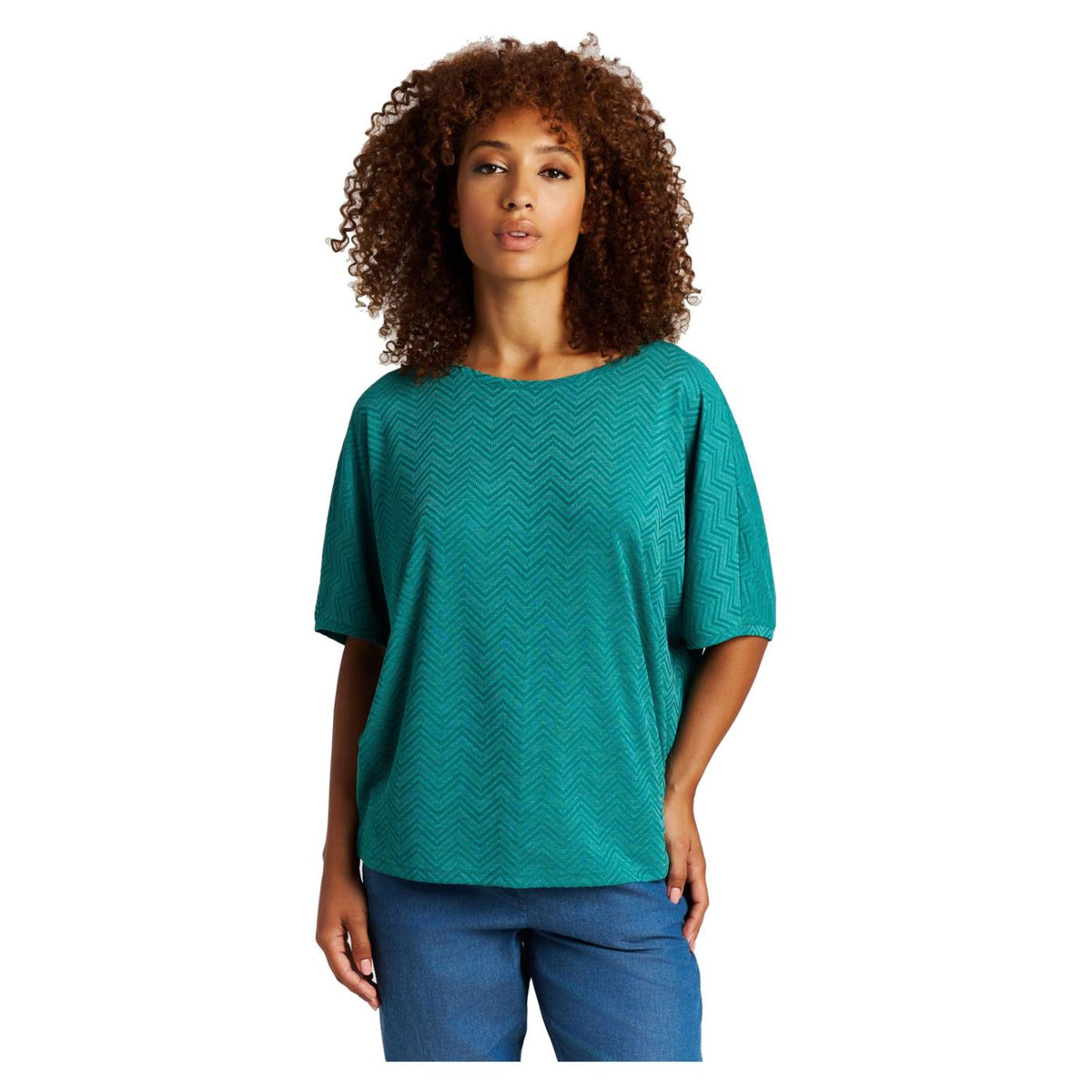 PROTEST JABAS T-SHIRT - Turchese - immagine principale
