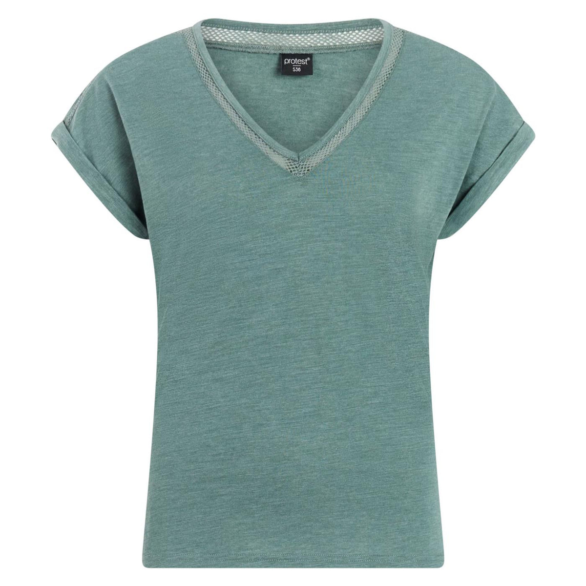 PROTEST MONDAYSI T-SHIRT - Verde - vista 3