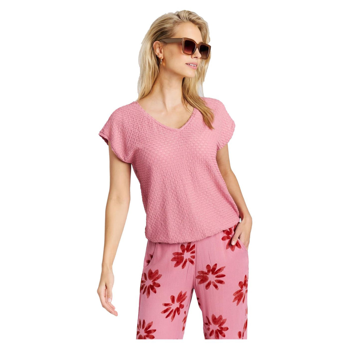 PROTEST NELE T-SHIRT - Rosa - immagine principale