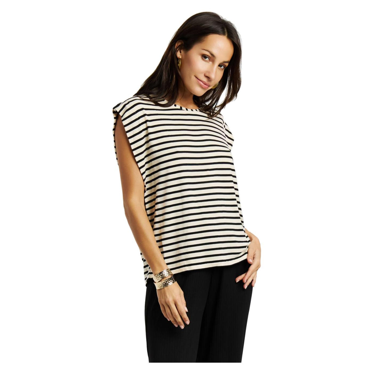 PROTEST FANCIER T-SHIRT - Beige - immagine principale