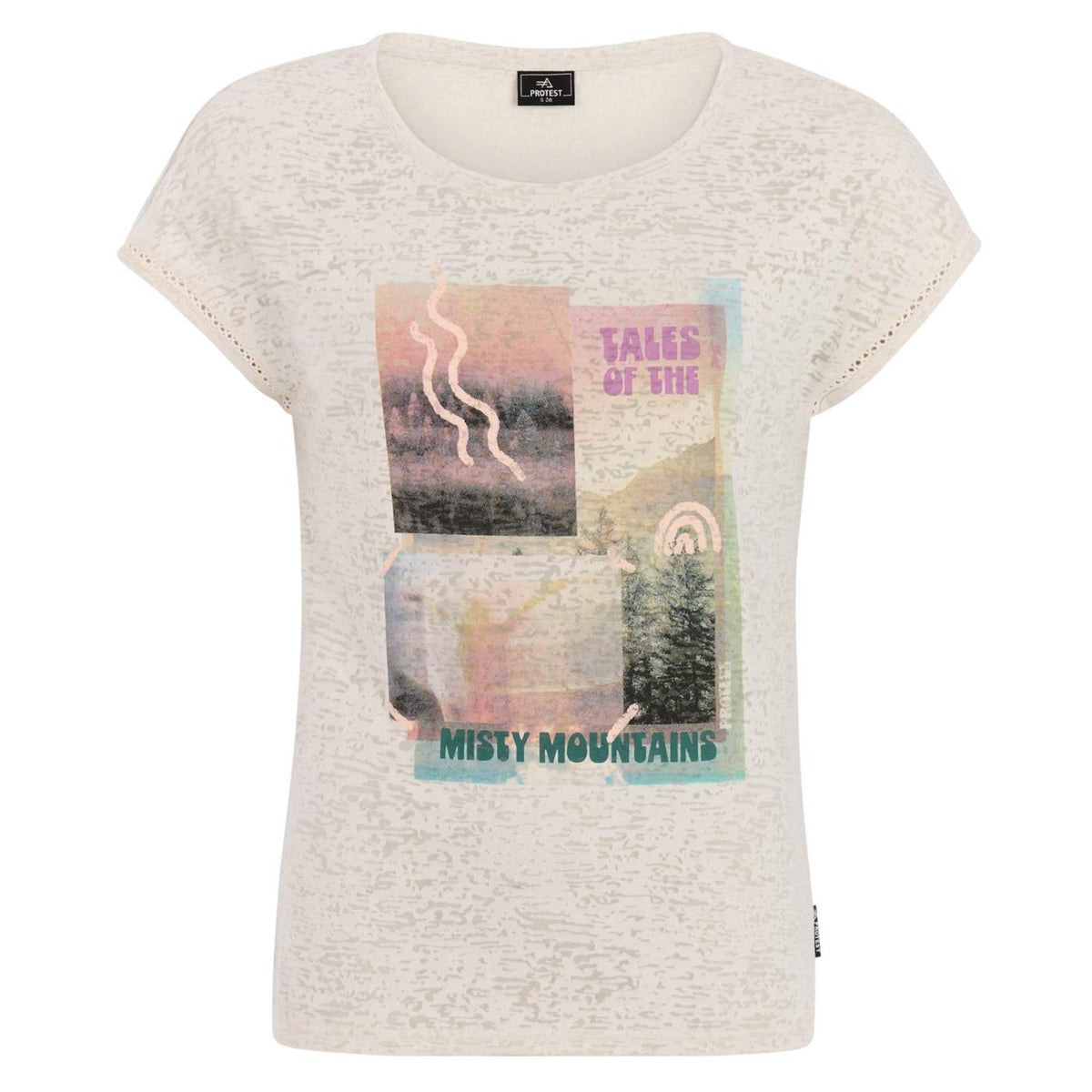 PROTEST GUSTA T-SHIRT - Beige - vista 3