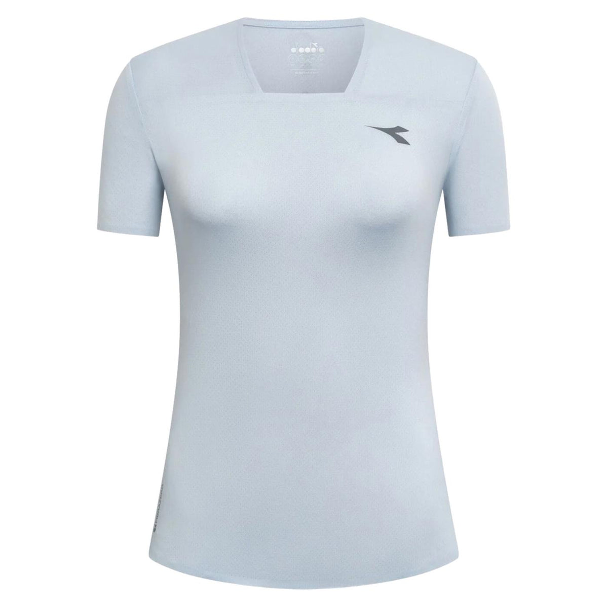 DIADORA TEE SUPER LIGHT FIBRAZERO - C1-azzurro - vista 4