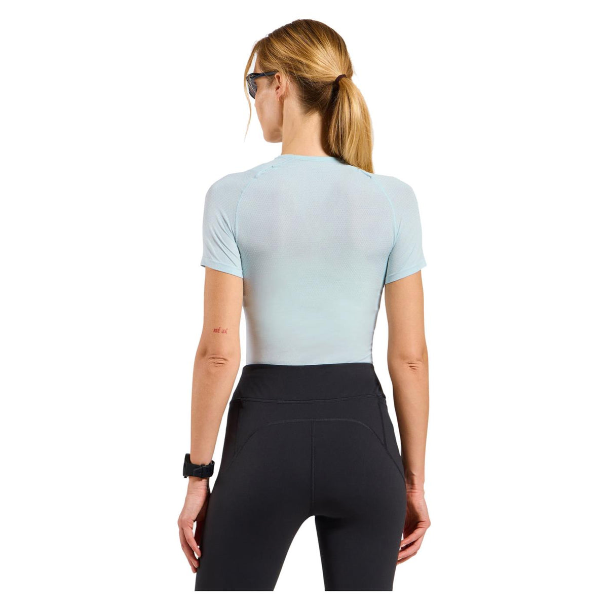 ODLO W PERFORMANCE X-LIGHT TEE - C1-azzurro - vista 2