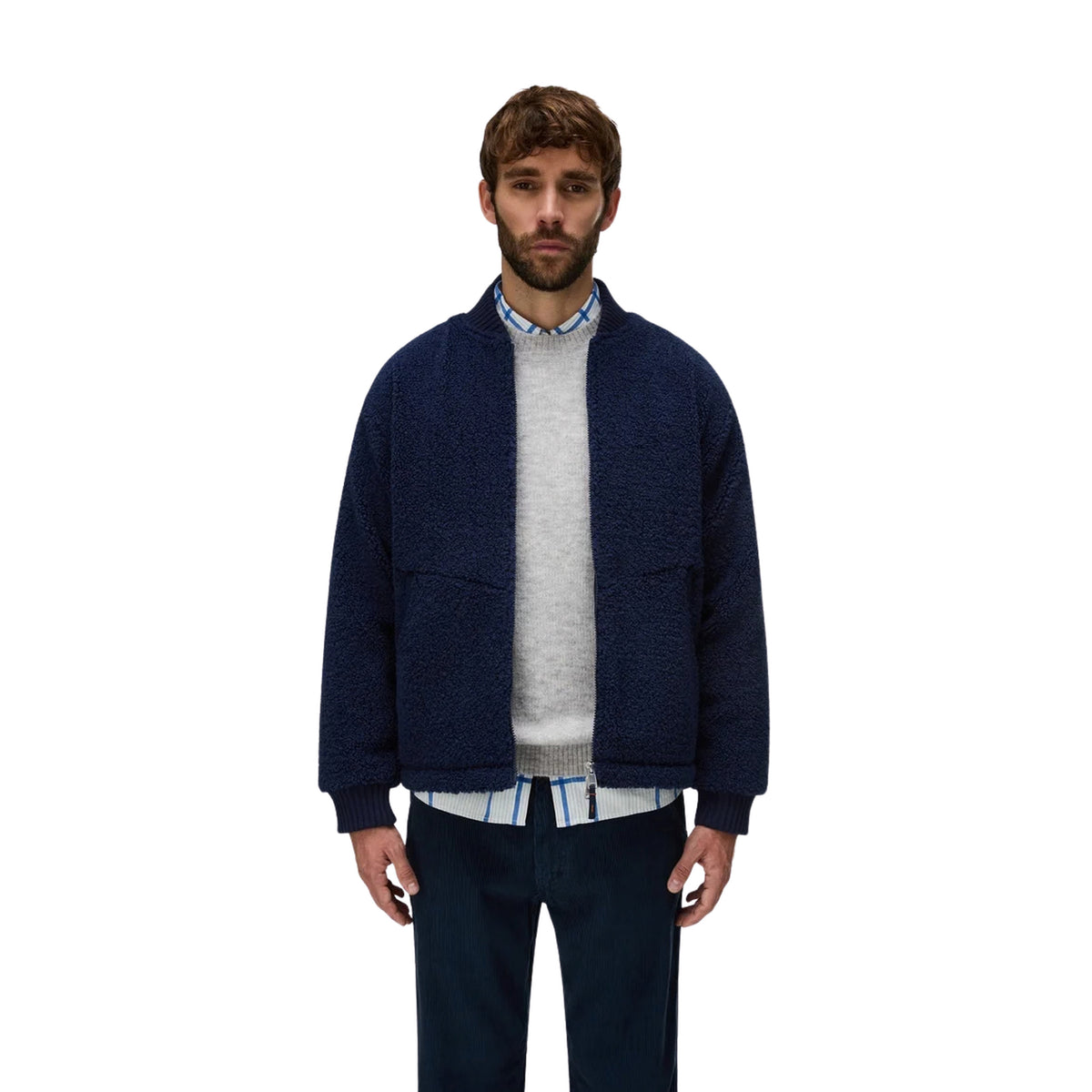NAPAPIJRI T-MAPU FULL ZIP - Blu - immagine principale