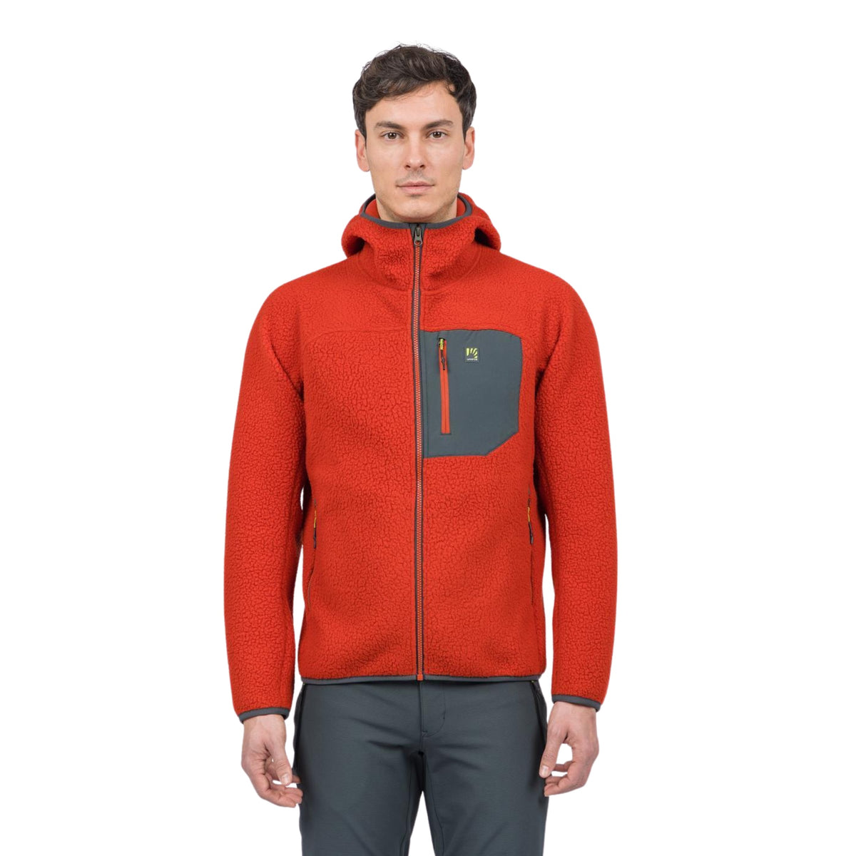KARPOS MOIAZZA RETRO' HOODIE - Rosso - immagine principale