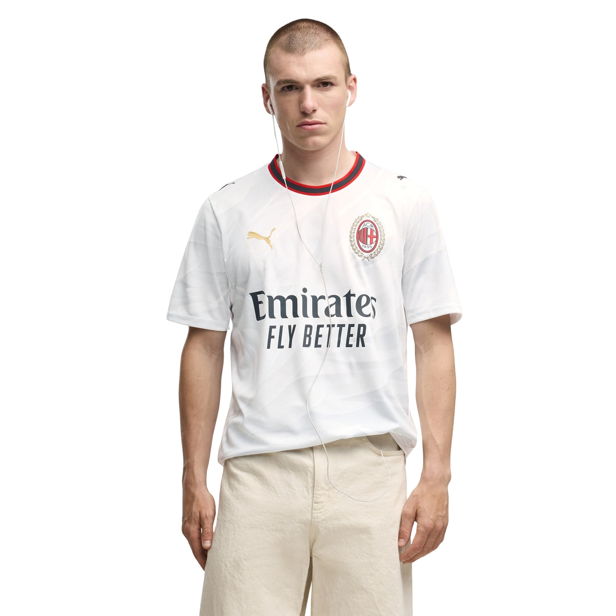 PUMA AC MILAN AWAY JERSEY - Bianco - immagine principale