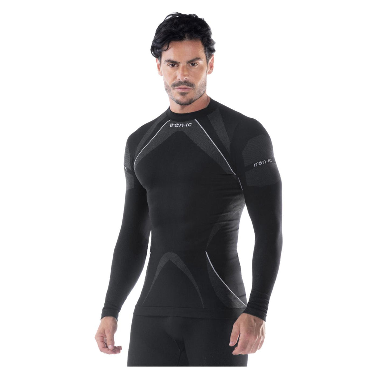 IRON-IC PERFORMANCE WARM LS TEE - Nero - immagine principale