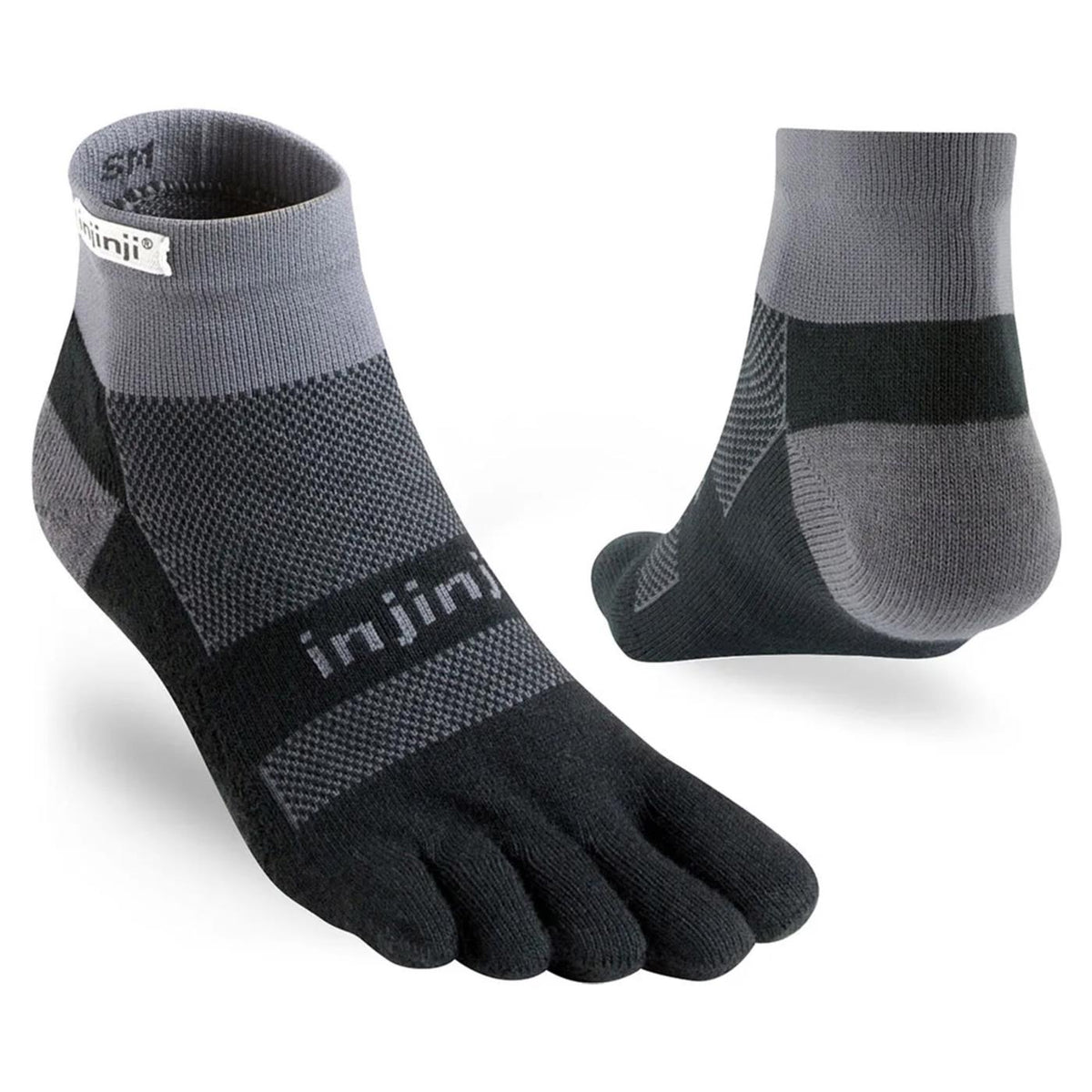 INJINJI RUN MIDWEIGHT MINI CREW - Nero - immagine principale