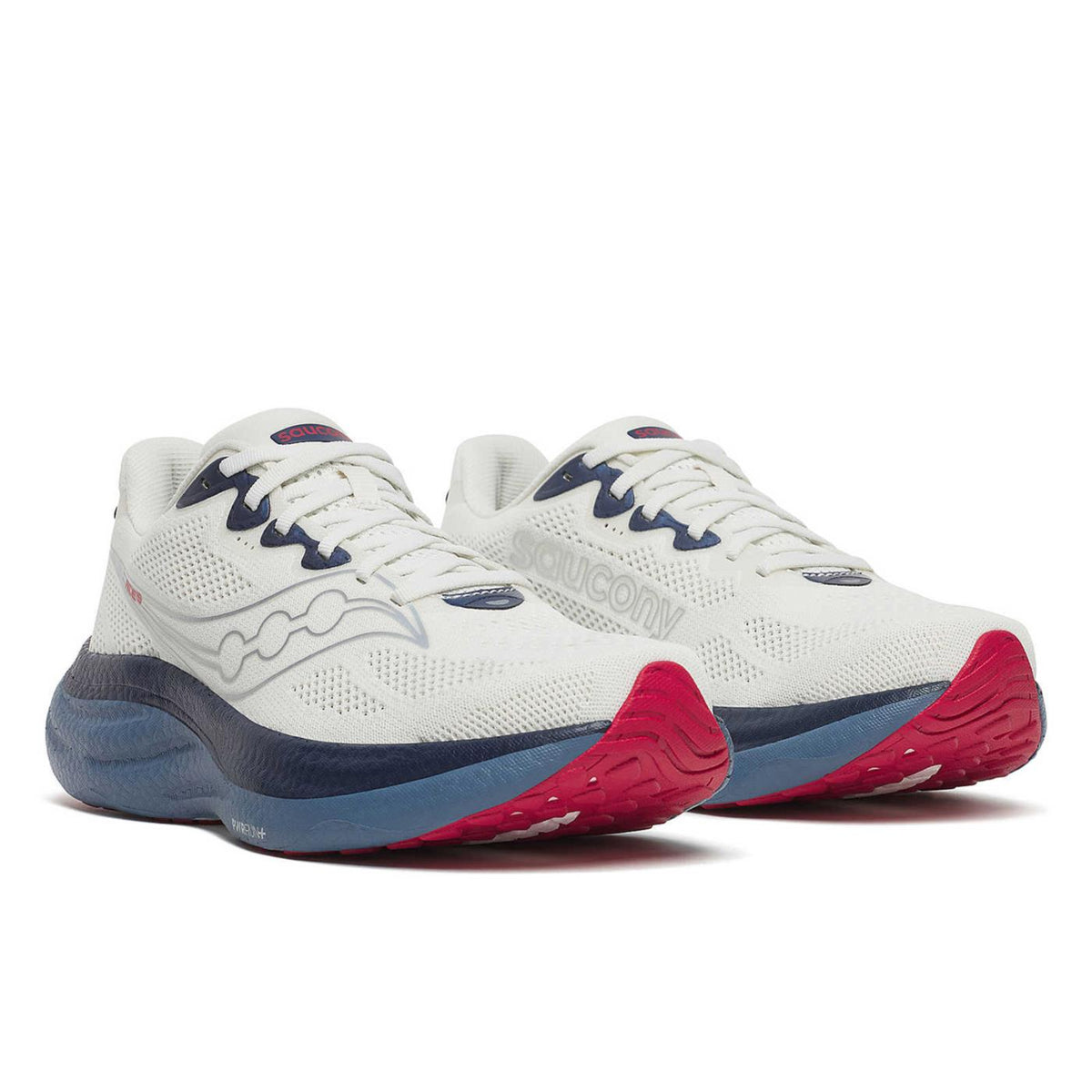 SAUCONY RIDE 19 - Bianco - vista 3