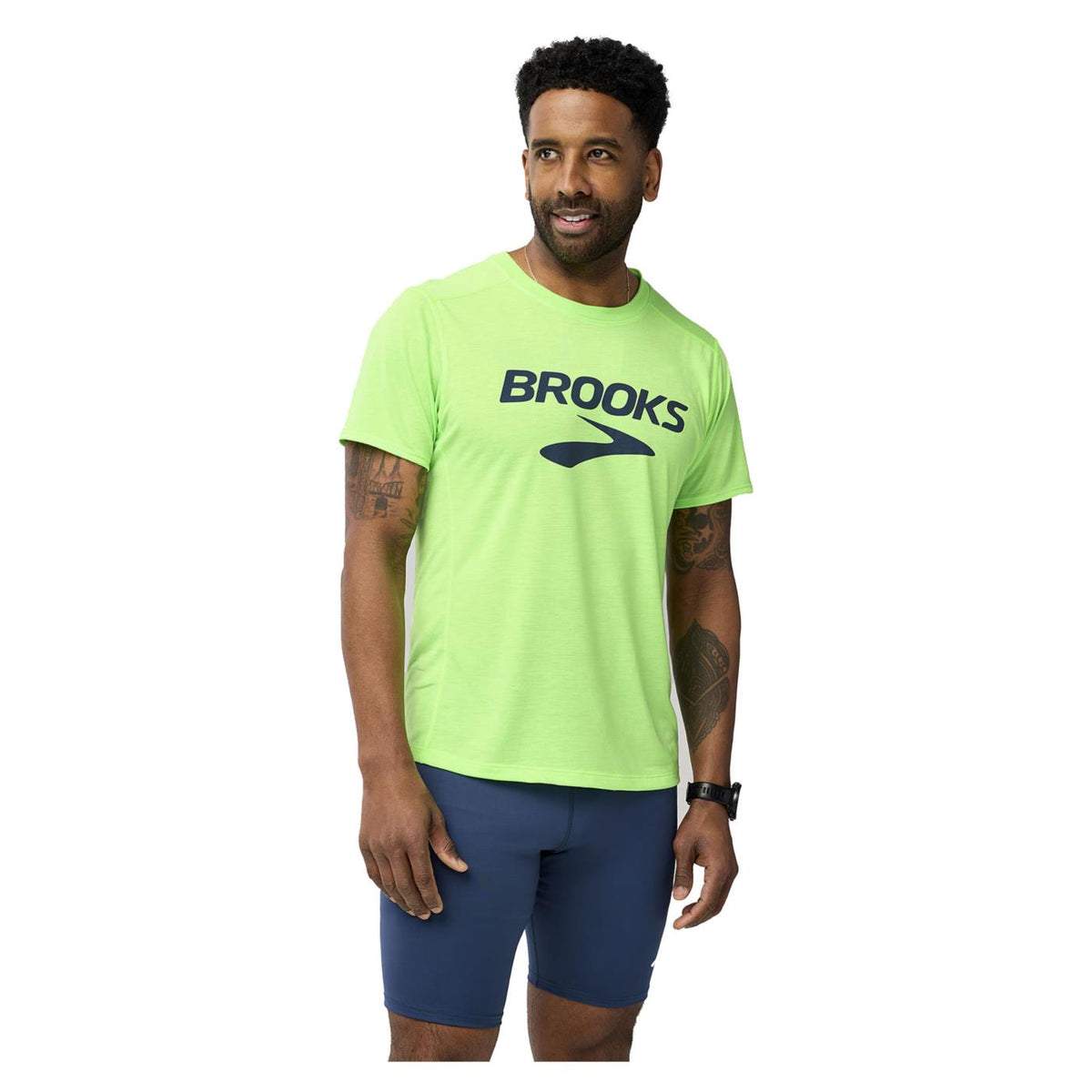 BROOKS DISTANCE SHORT SLEEVE - seconda immagine