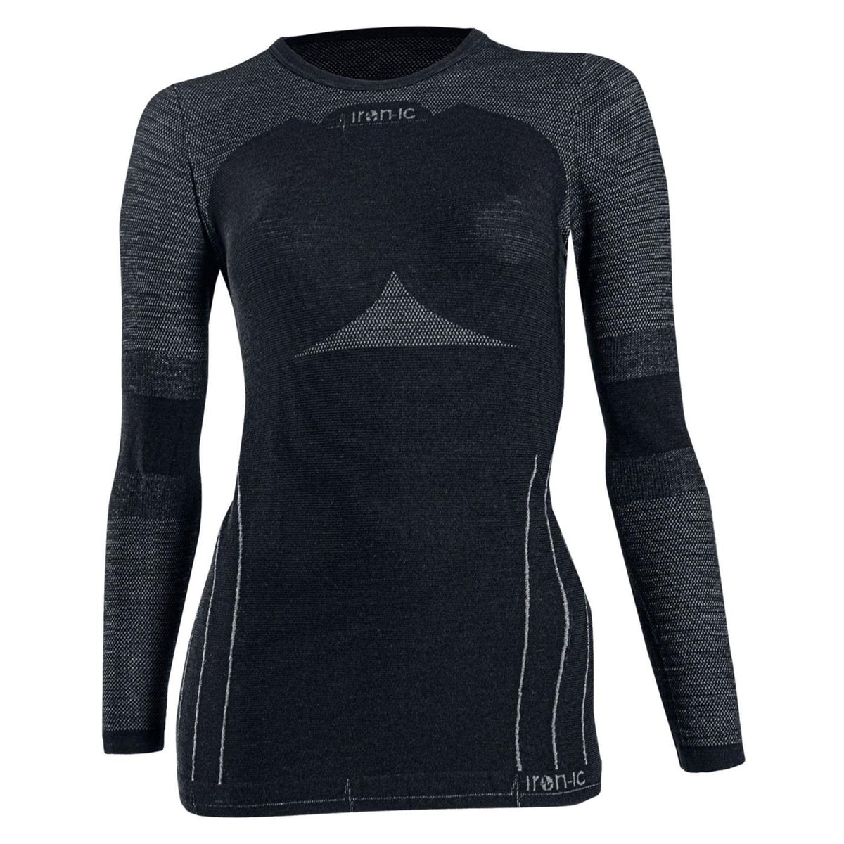 IRON-IC LS LADY MERINO PERFORM - Nero - immagine principale