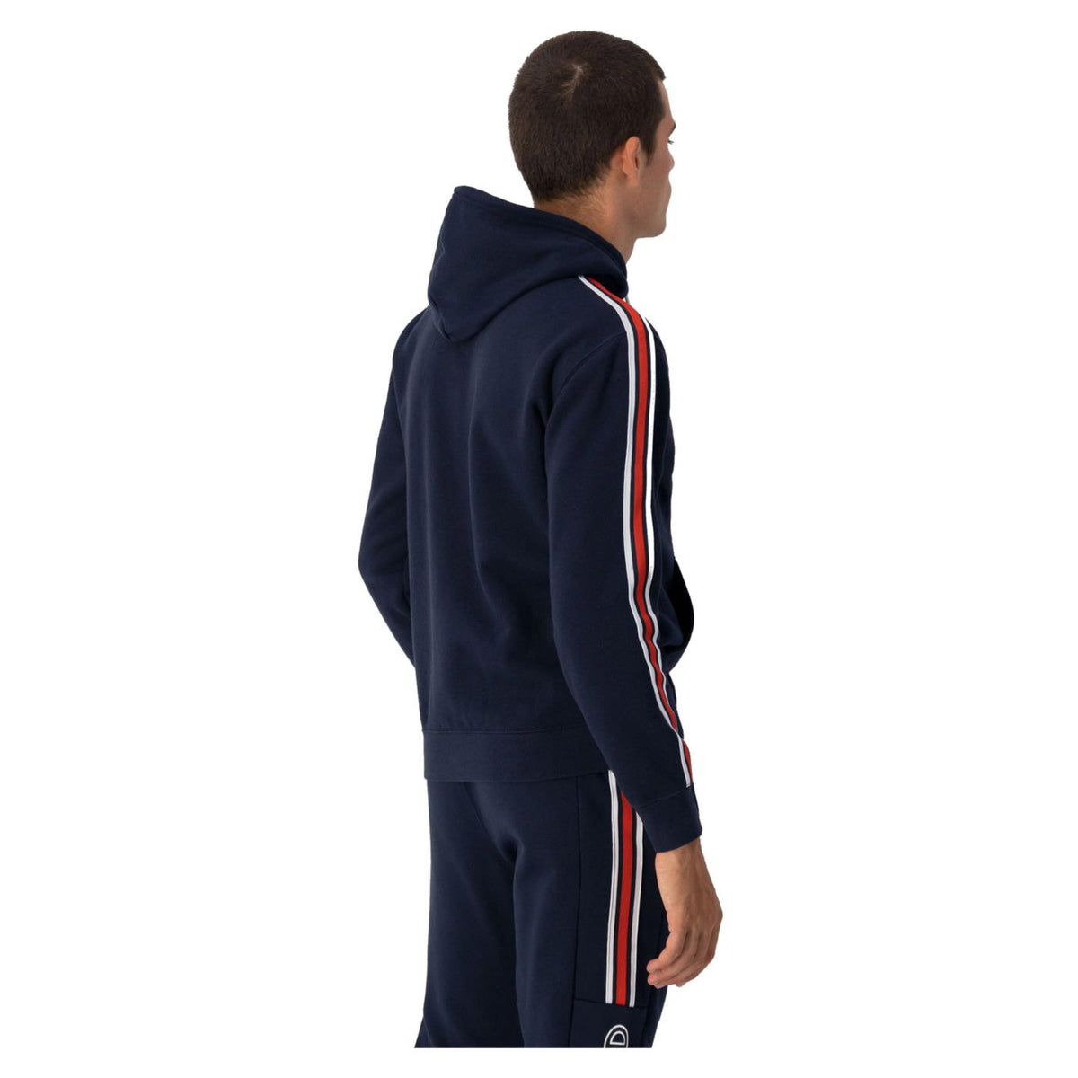 CHAMPION HOODED SWEATSHIRT - Blu - vista 3
