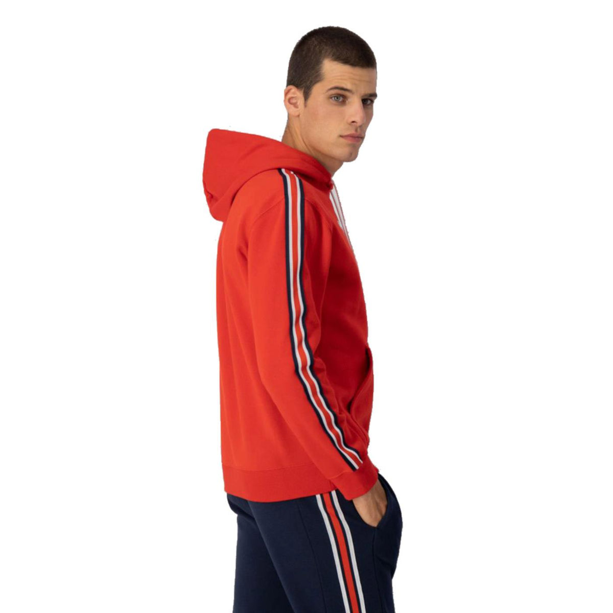 CHAMPION HOODED SWEATSHIRT - Rosso - vista 2
