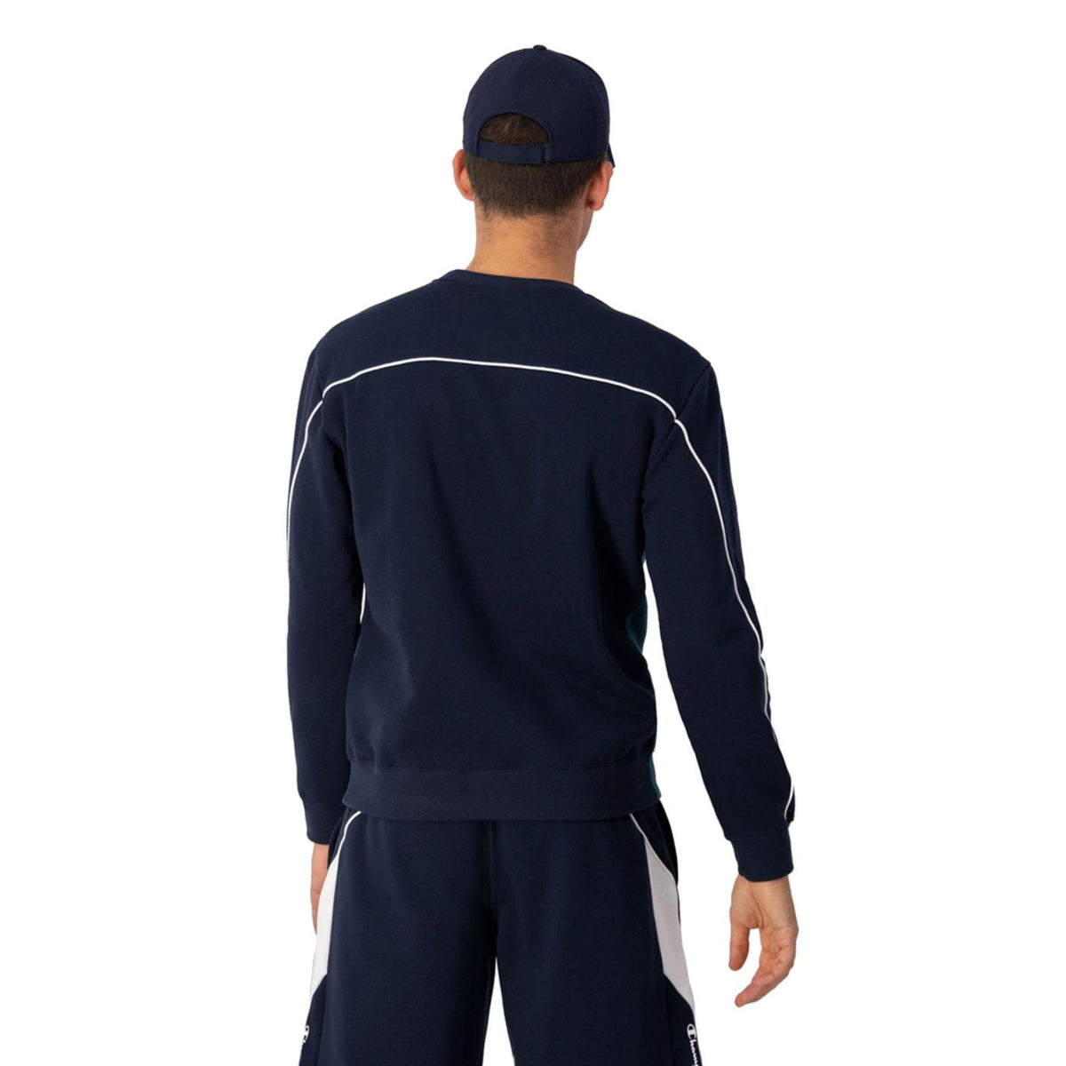 CHAMPION CREWNECK SWEATSHIRT - Blu - vista 3