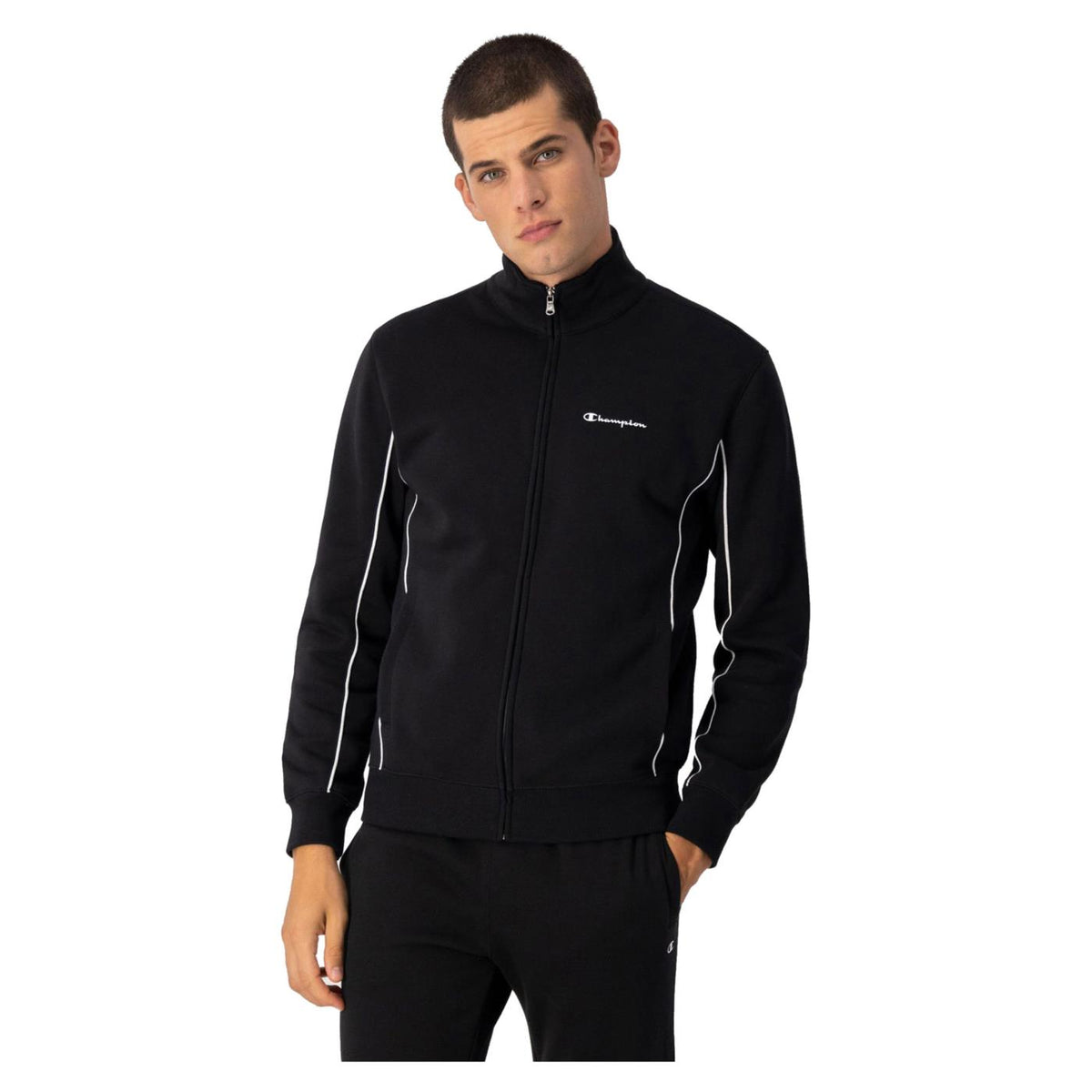 CHAMPION FULL ZIP SUIT - Nero - vista 2